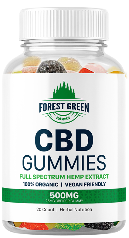 Forest Green Farms CBD Gummies bottle